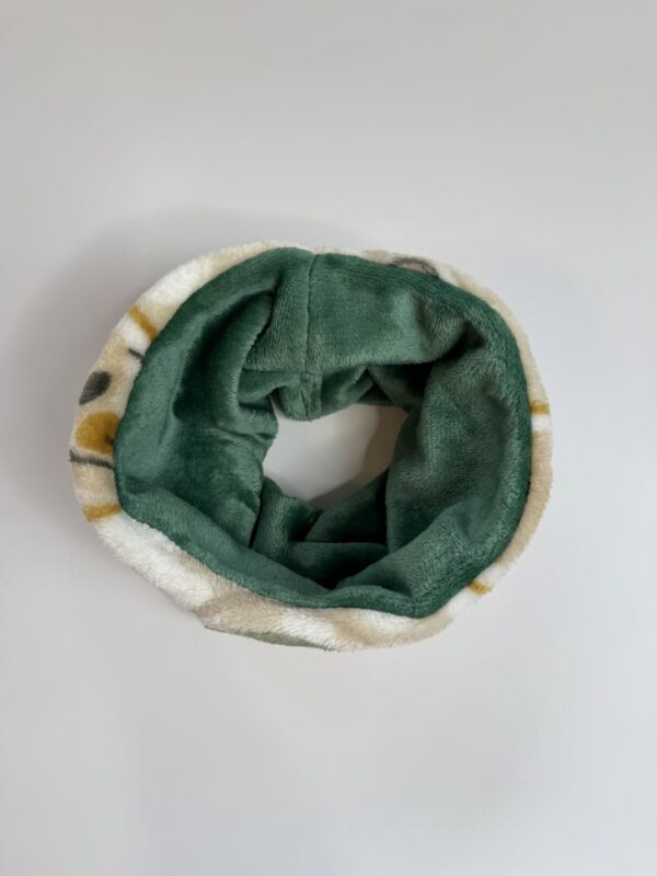 Koertega pehme ja mõnus fliisist torusall lapsele vanuses 3-5 aastat