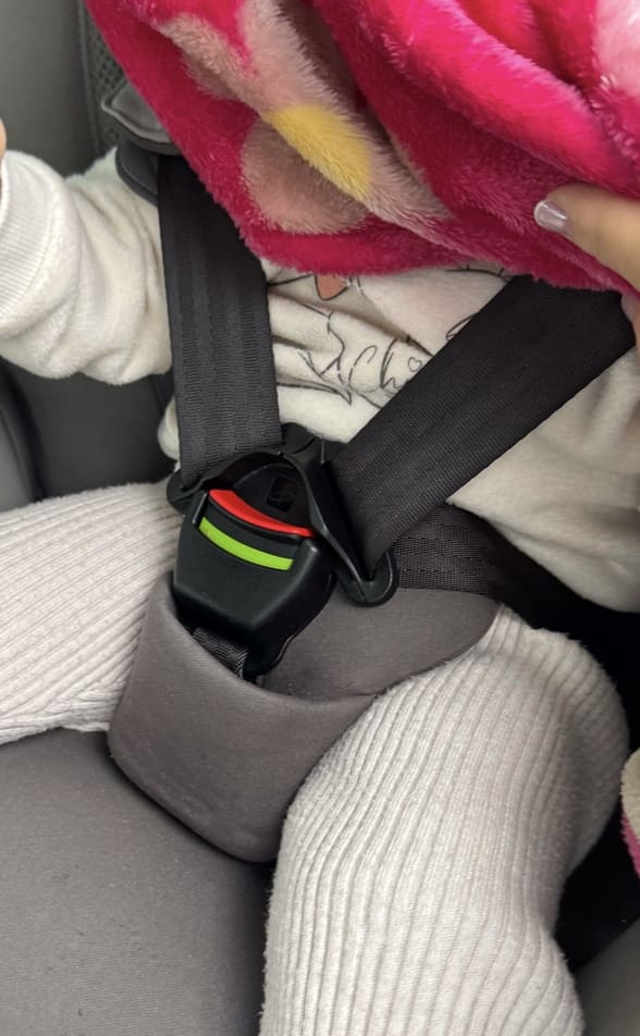 Lõvide, sebrade ja karudega autosõidu poncho lapsele vanuses 0-1 aastat