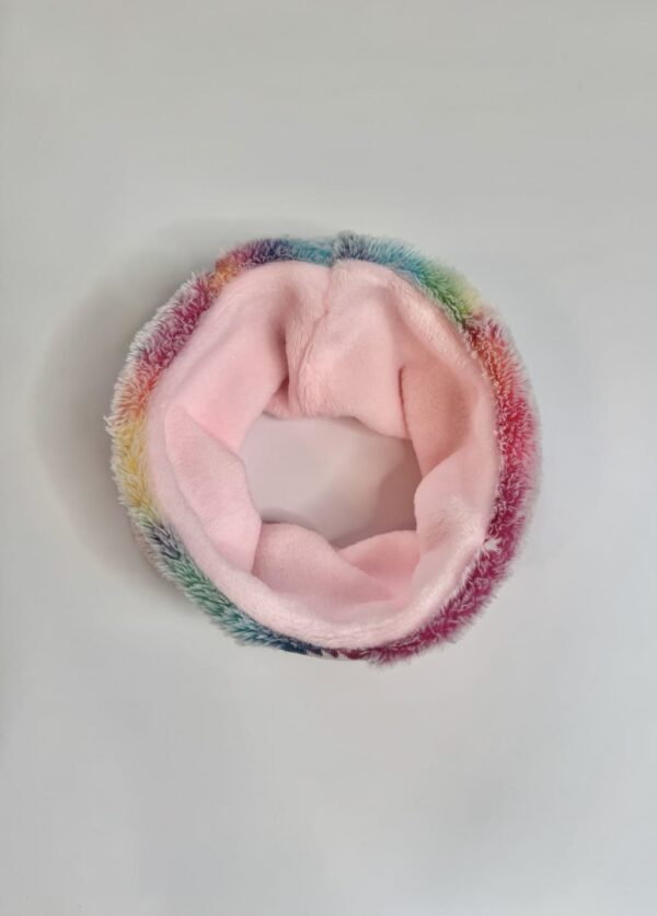 Värviline ükssarvikutega fliisist torusall vanuses 1-3aastat